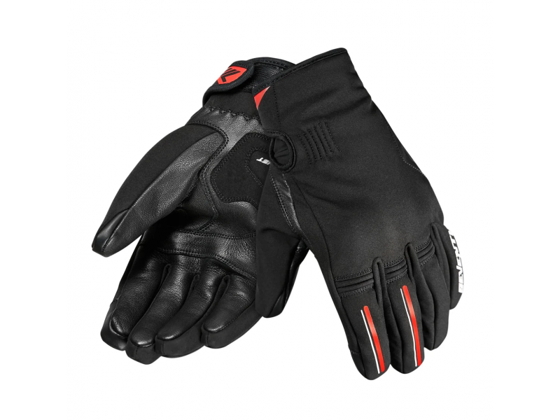 Manusi barbati Naked/Urban iarna Seventy model SD-N11 Hornet negru/alb/rosu - WinterTex