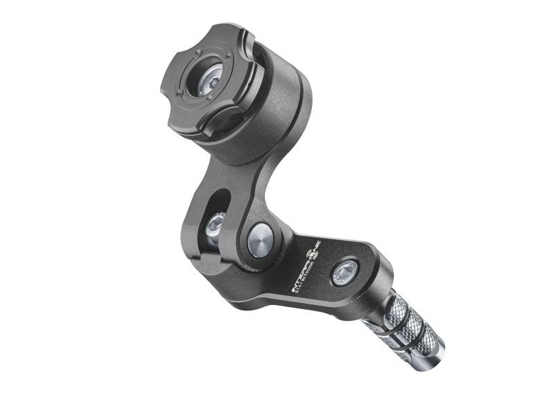 Suport telefon Interphone model Quiklox Fork Steam Phone Mount - suport universal pentru montare suport telefon - montaj pe jug/furca Suport telefon Interphone model Quiklox Fork Steam Phone Mount - suport universal pentru montare suport telefon - montaj pe jug/furca