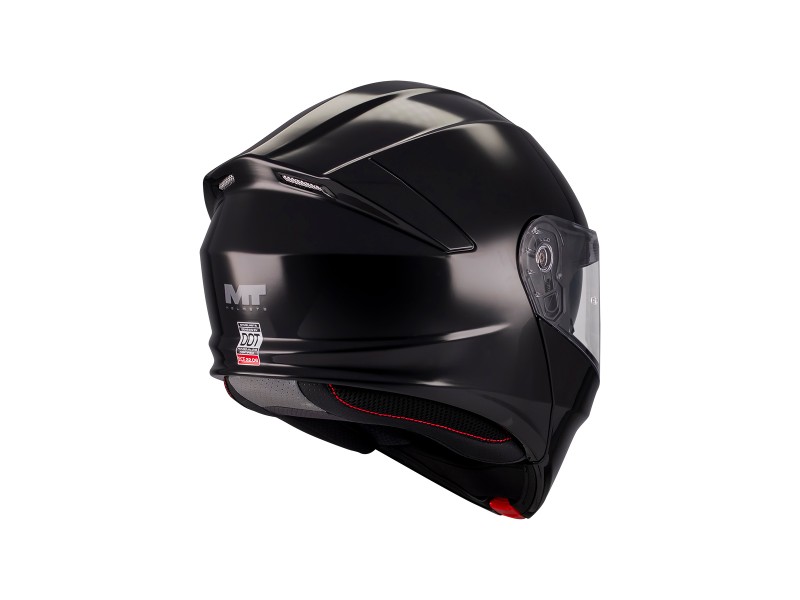 Casca modulabila MT Genesis SV Pure A1 negru lucios Pinlock ready - omologare noua ECE 22.06