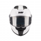 Casca integrala MT Stinger 2 Kids Pure A0 alb lucios - tip viziera: MT-V-28B