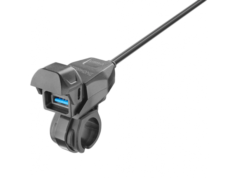 Priza USB mufa tip A - prindere pe ghidon Priza USB mufa tip A - prindere pe ghidon