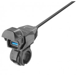 Priza USB mufa tip C - prindere pe ghidon