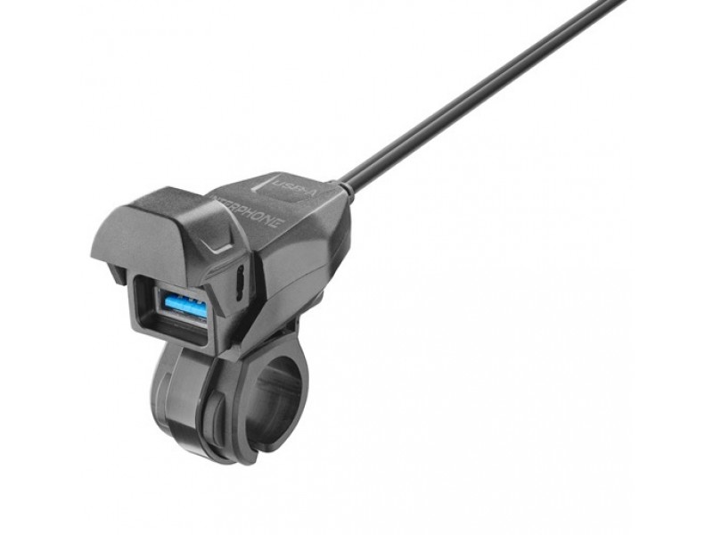 Priza USB mufa tip C - prindere pe ghidon Priza USB mufa tip C - prindere pe ghidon