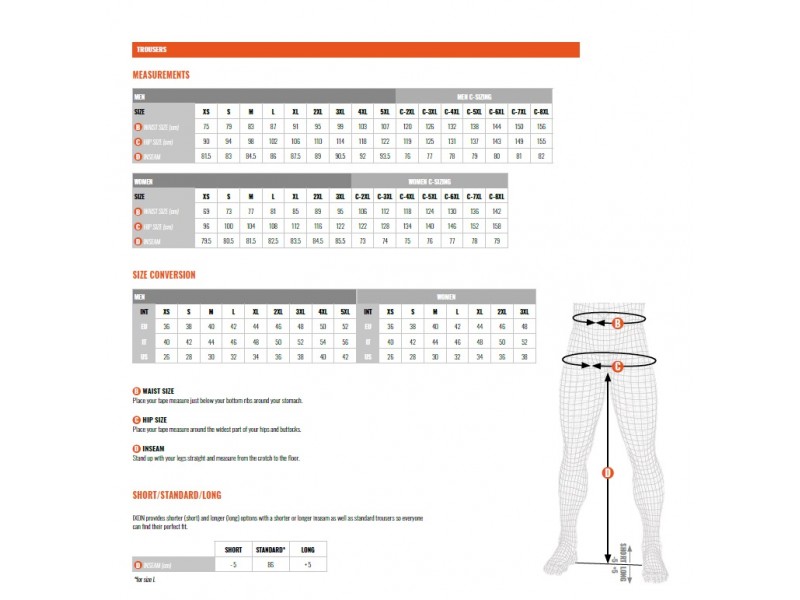 Pantaloni motociclete barbati Touring/Adventure Ixon All season model Midgard MS C-Sizing culoare: negru (marimi speciale – motociclisti de talie mare)