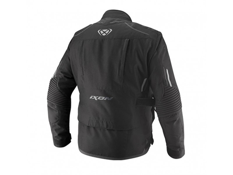 Geaca (jacheta) motociclete barbati Touring/Adventure Ixon All season model Midgard MS C-Sizing culoare: negru (marimi speciale – motociclisti de talie mare)