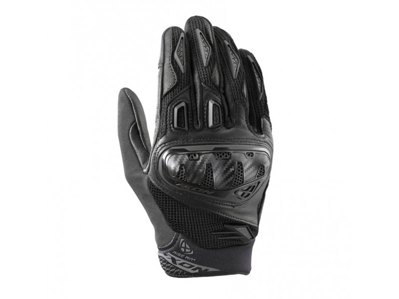 Manusi femei Roadster vara piele/textil Ixon model Rise Air 2 LS culoare: negru - degete tactile