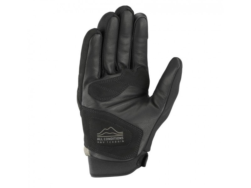 Manusi barbati Naked/Adventure vara Ixon model Namak MS culoare: khaki/negru – degete tactile