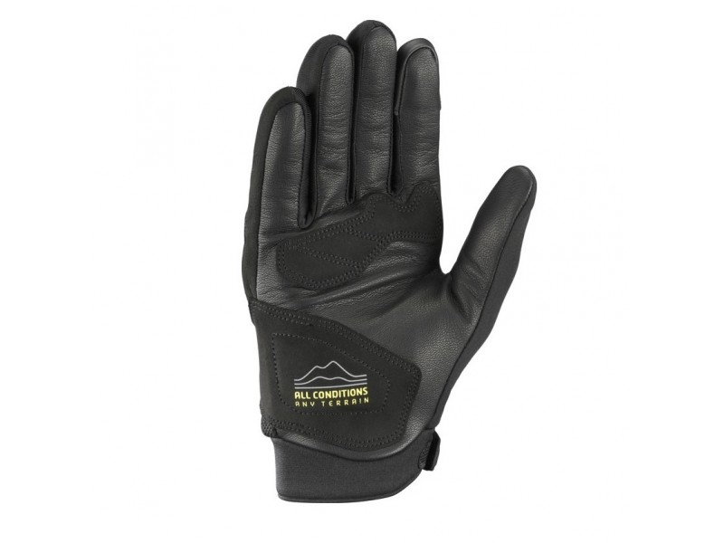 Manusi barbati Naked/Adventure vara Ixon model Namak MS culoare: negru/galben – degete tactile