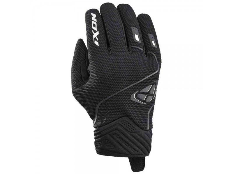 Manusi barbati Roadster vara Ixon model Hurricane 2 MS culoare: negru/alb – degete tactile