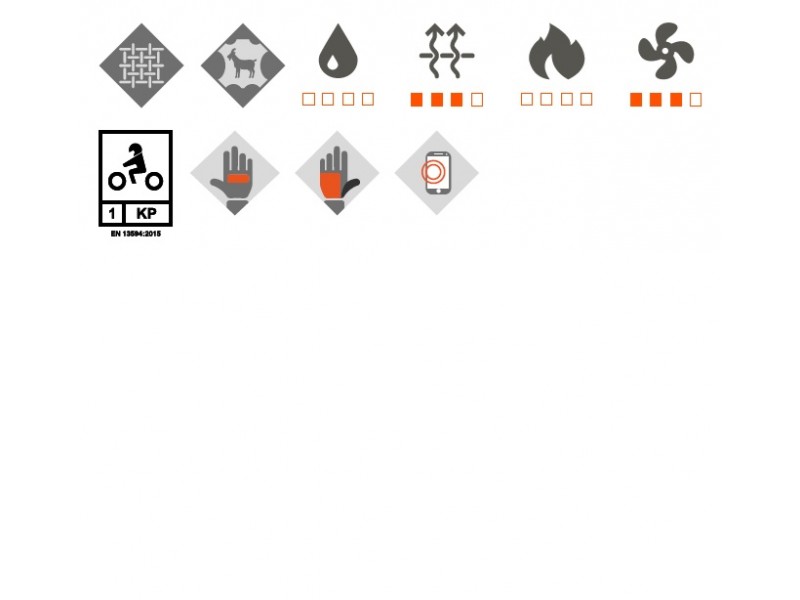 Manusi barbati Roadster vara textil/piele Ixon model MIG 2 MS culoare: negru/khaki  - degete tactile