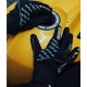 Manusi barbati Roadster vara textil Ixon model Venum Hurry culoare: negru/gri/alb – degete tactile