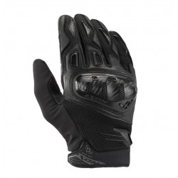 Manusi barbati Roadster vara piele/textil Ixon model Rise Air 2 MS culoare: negru - degete tactile