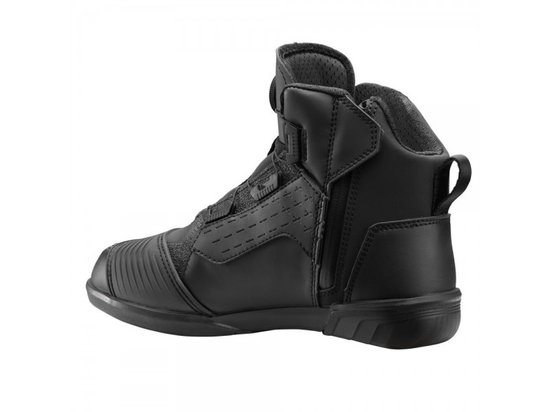 Ghete moto Urban/Roadster femei All Season Ixon model Vyper WP LS culoare: negru/fuchsia (roz) (100% waterproof)