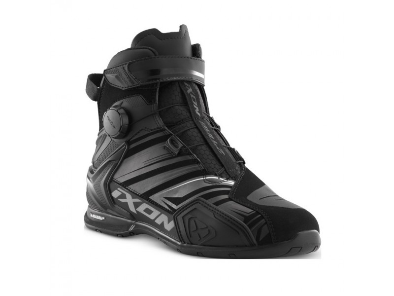 Ghete moto Roadster barbati All Season Ixon model Bull 2 WP ULTRA MS culoare: negru/antracit (100% waterproof)