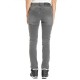 Blugi (jeans) moto femei Ixon model Billie LS culoare: gri (washed grey) (Cordura® Denim) - Slim Fit