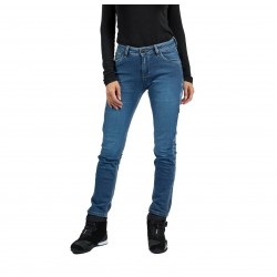 Blugi (jeans) moto femei Ixon model Billie LS culoare: albastru (stonewash) (Cordura® Denim) - Slim Fit