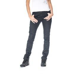 Blugi (jeans) moto femei Ixon model Billie LS culoare: negru (Cordura® Denim) - Slim Fit