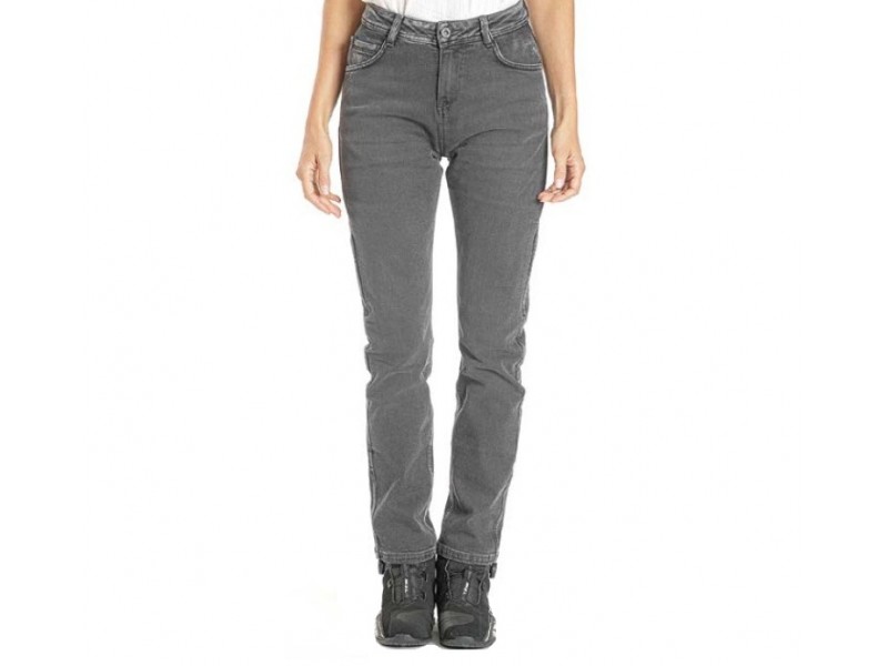 Blugi (jeans) moto femei Ixon model Dany LS culoare: negru (washed black) (Cordura® Denim) - Regular