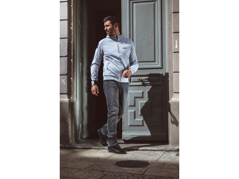 Blugi (jeans) moto barbati Ixon model Tony culoare: gri (Cordura® Denim) - clasa AA