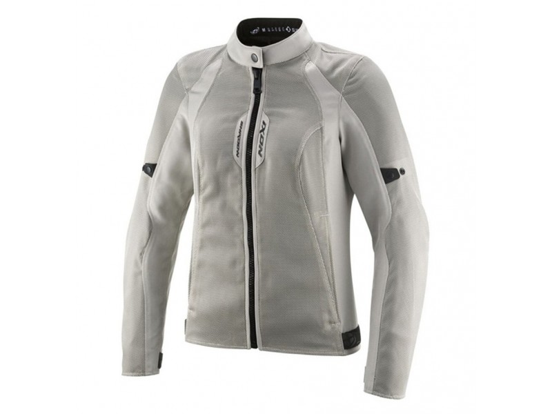 Geaca (jacheta) motociclete femei Urban/Roadster Ixon vara model Shadow LS culoare: greige (gri)