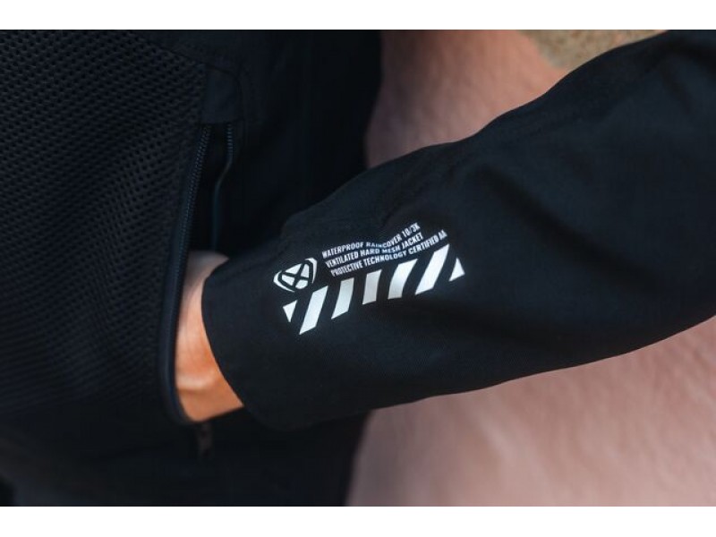 Geaca (jacheta) motociclete femei Roadster Ixon vara model Ostro LS culoare: negru/roz