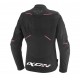 Geaca (jacheta) motociclete femei Racing/Roadster Ixon All season model Meteor 31 LS culoare: negru/alb/roz (concept 3 in 1)
