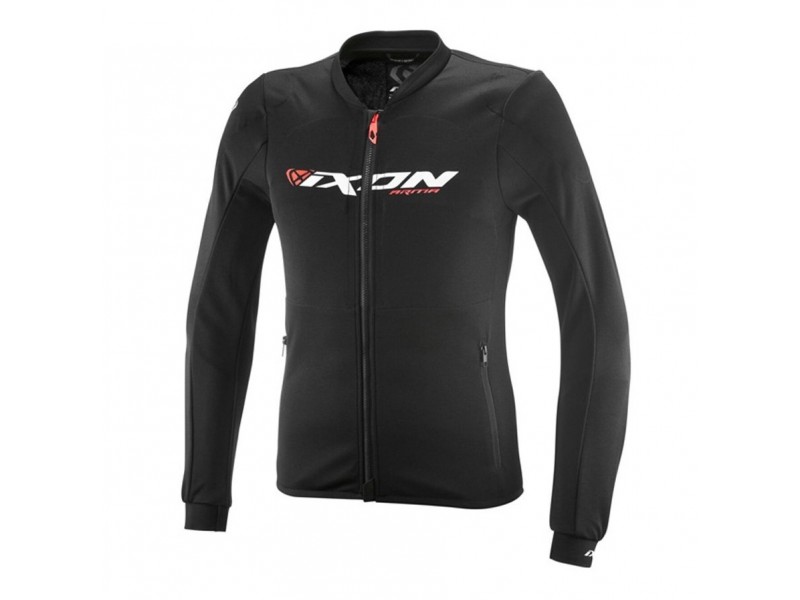 Geaca (jacheta) tip armura motociclete barbati Racing/Roadster Ixon vara model Arma MS culoare: negru/alb/rosu (geaca tip armura)