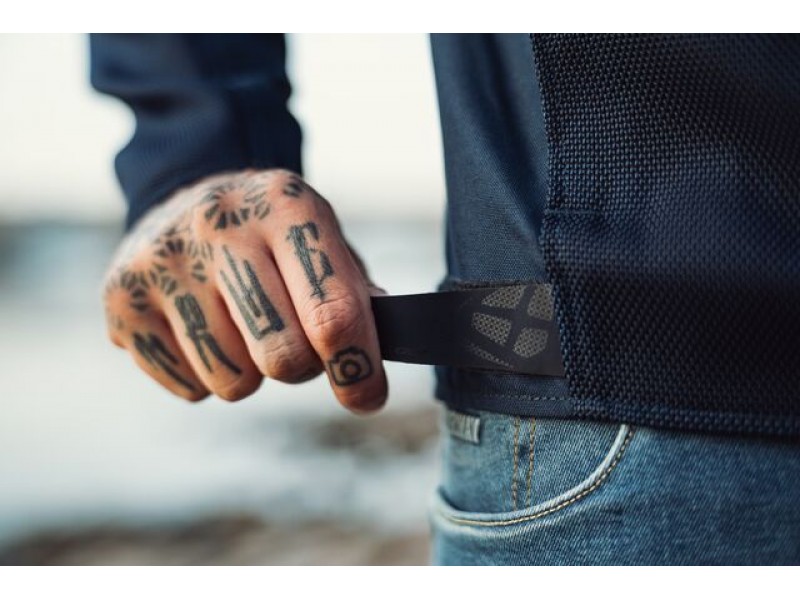 Geaca (jacheta) motociclete barbati Urban/Roadster Ixon vara model Shadow MS culoare: navy (albastru)