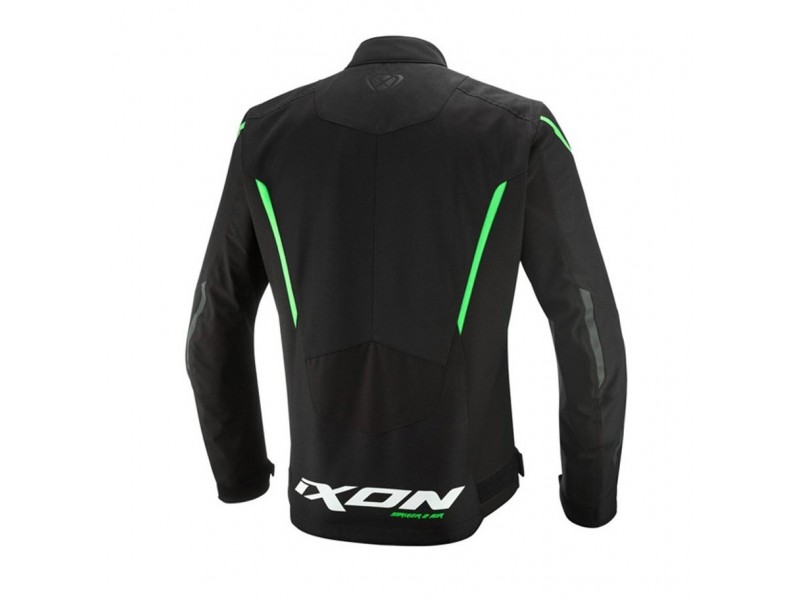 Geaca (jacheta) motociclete barbati Racing/Roadster Ixon vara model Striker 2 AIR WP MS culoare: negru/verde