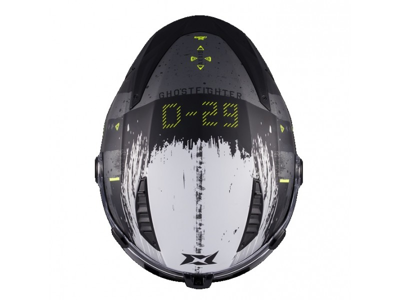 Casca modulabila (flip-up) Axxis GhostFighter SV D29 B2 gri mat (ochelari soare integrati) Pinlock Ready – tip viziera: MT-V-36