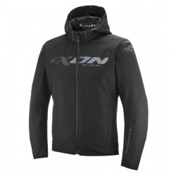 Geaca (jacheta) motociclete barbati textil Roadster Ixon All Season/iarna model Fierce WP MS culoare: negru