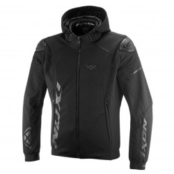 Geaca (jacheta) motociclete barbati Racing/Roadster Ixon vara model Pulsion Air MS culoare: negru