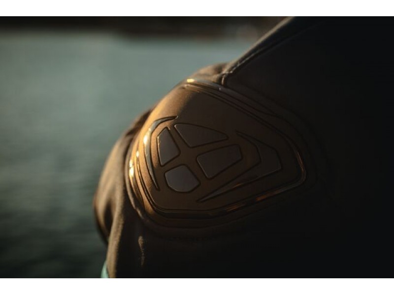 Geaca (jacheta) motociclete barbati Racing/Roadster Ixon vara model Pulsion Air MS culoare: negru