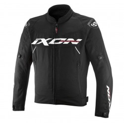 Geaca (jacheta) motociclete barbati Racing/Roadster Ixon All season model Meteor 31 MS culoare: negru/alb (concept 3 in 1)