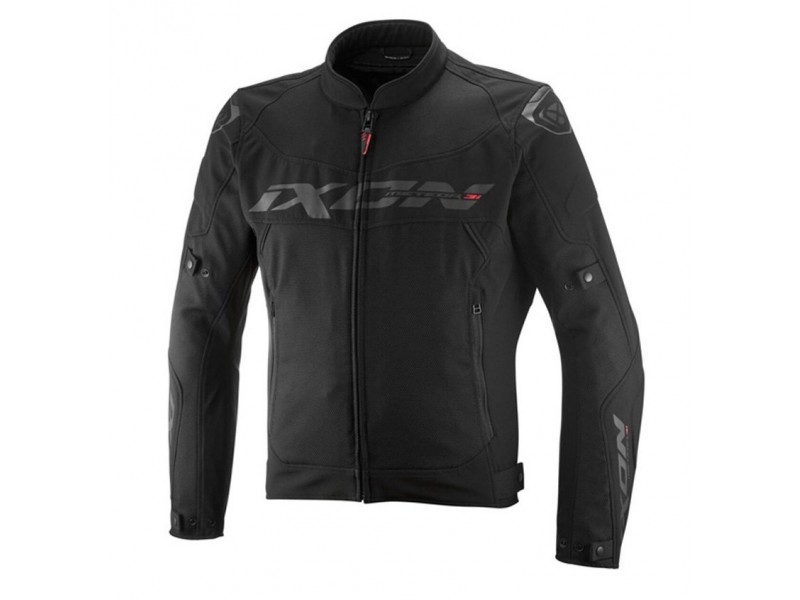 Geaca (jacheta) motociclete barbati Racing/Roadster Ixon All season model Meteor 31 MS culoare: negru (concept 3 in 1)