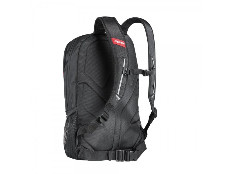 Rucsac (ghiozdan) moto Ixon model R-Tension 23 – culoare: negru/alb/rosu