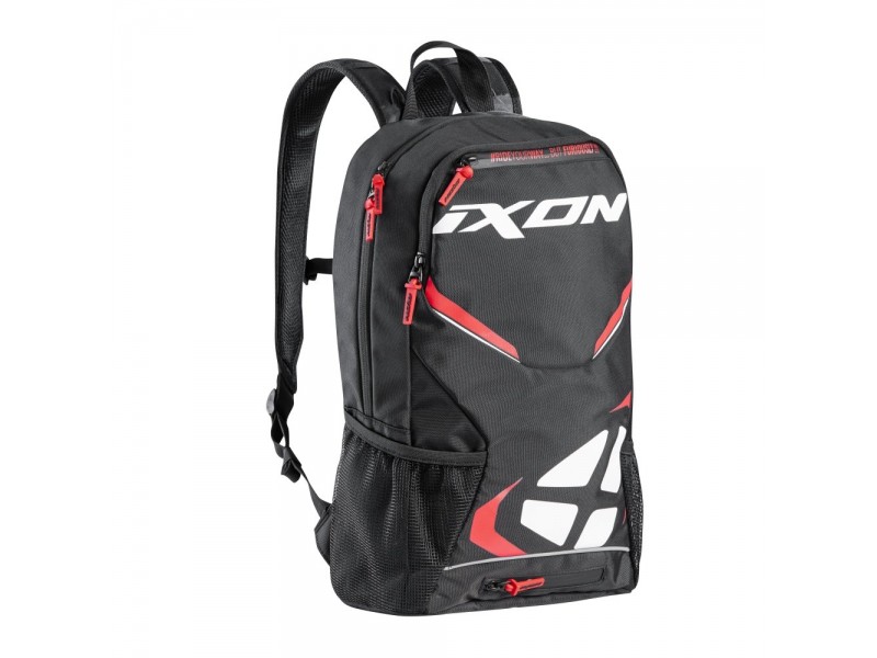 Rucsac (ghiozdan) moto Ixon model R-Tension 23 – culoare: negru/alb/rosu