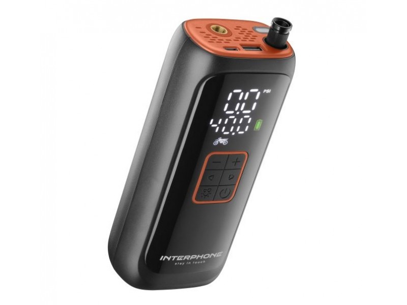 Compresor aer portabil Smart Air Pump Interphone - ATV-uri, motociclete, scutere