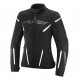 Geaca (jacheta) motociclete femei Racing/Roadster Ixon vara model Striker 2 AIR WP LS culoare: negru/alb