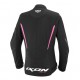 Geaca (jacheta) motociclete femei Racing/Roadster Ixon vara model Striker 2 AIR WP LS culoare: negru/roz