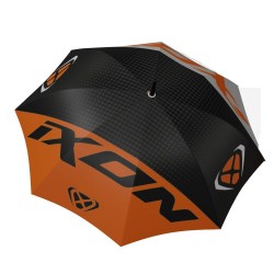 Umbrela Ixon model Cloudy - culoare: negru/gri/portocaliu