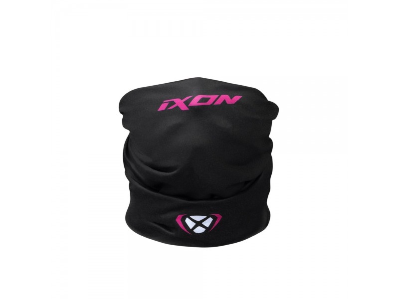 Guler (protectie termica gat - necktube) All season Ixon model Void MS - culoare: negru/alb/fuchsia