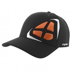 Sapca Ixon model Mate – culoare: negru/alb/portocaliu (marime universala)