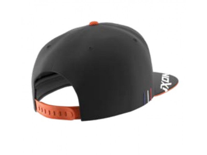 Sapca Ixon model Sunny – culoare: negru/alb/portocaliu (marime universala)