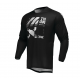 Tricou (bluza) cross-enduro Thor model Launchmode Forge culoare: negru/alb/gri