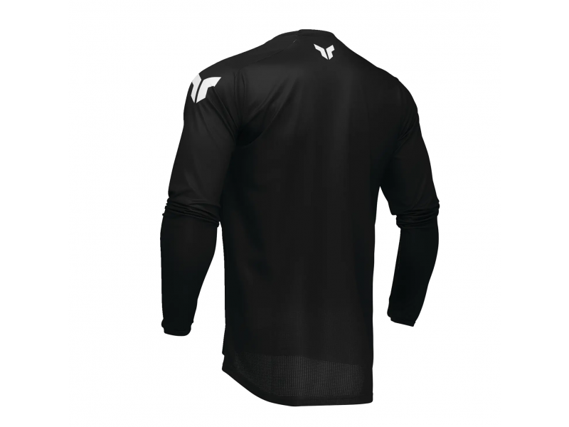Tricou (bluza) cross-enduro Thor model Launchmode Forge culoare: negru/alb/gri