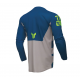 Tricou (bluza) cross-enduro Thor model Launchmode Forge culoare: albastru/gri/galben fluor