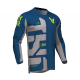 Tricou (bluza) cross-enduro Thor model Launchmode Forge culoare: albastru/gri/galben fluor