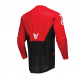 Tricou (bluza) cross-enduro Thor model Launchmode Forge culoare: negru/alb/rosu