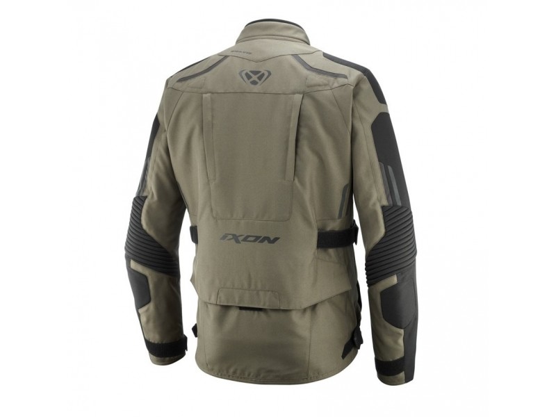 Geaca (jacheta) motociclete barbati Touring/Adventure Ixon All season model Midgard MS culoare: khaki/negru